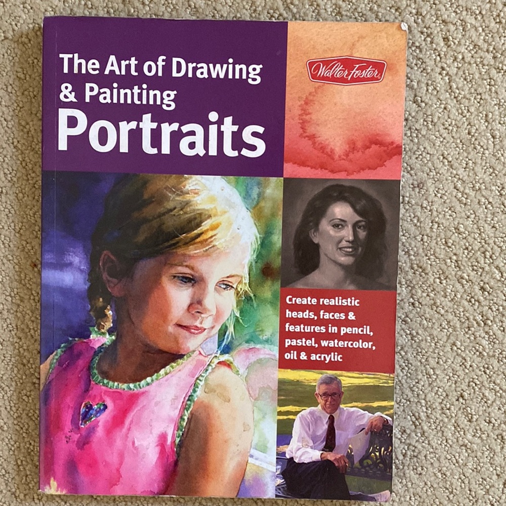 The Art of Drawing & Painting Portraits Book